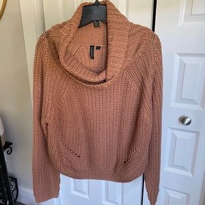Cowl neck sweater